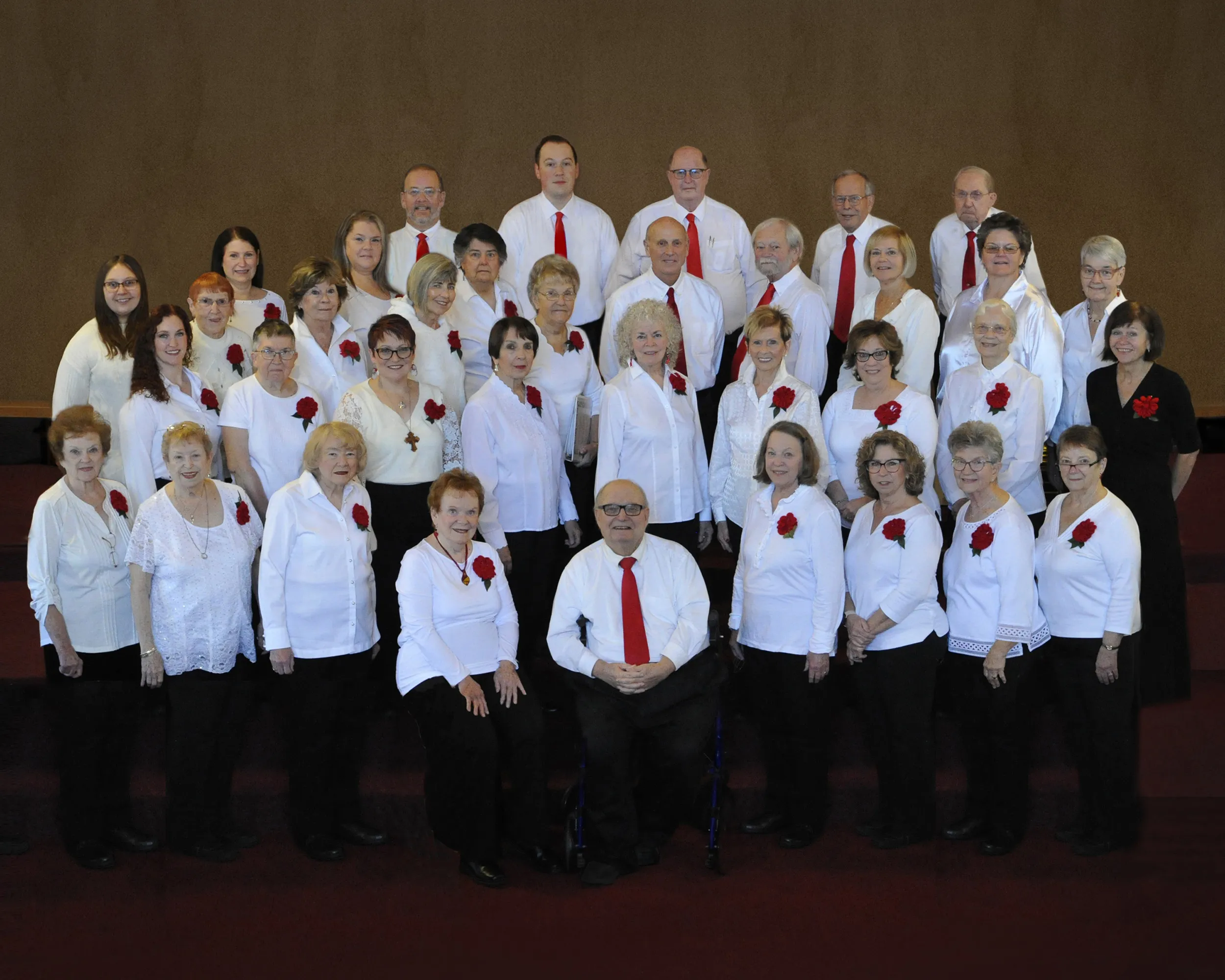 The Lewiston Choraleers group photo
